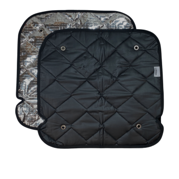 Thermomatten Doppeltür innen schwarz / außen silber