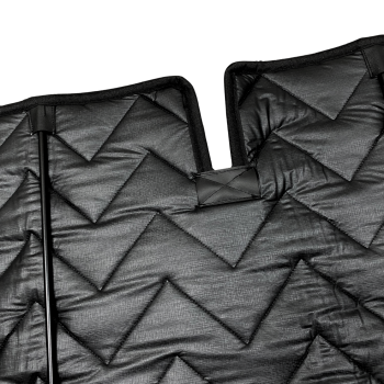 Preview: Thermomatte Magnet Fahrerhaus 3-tlg. VW T4 - Ausschnitt Spiegel