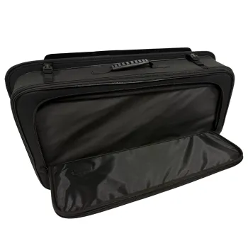 Fensterpacktasche für VW Caddy 5 Maxi Detailansicht Reißverschluss