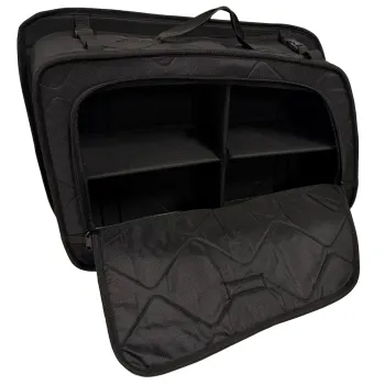 Detailansicht Klipper zum Verbinden der Tasche und Rückwand