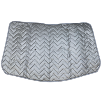 Thermomatte Frontscheibe grau