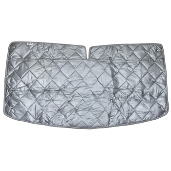 Preview: Thermomatte Frontscheibe mit grauer Innenseite