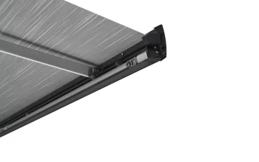 Markise Thule Omnistor 4200 Länge 260, Gehäuse Anthrazit, Tuch Mystic grau