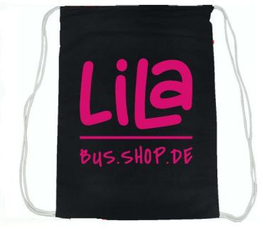 Gymbag Sportbeutel Tasche  lila-bus-shop