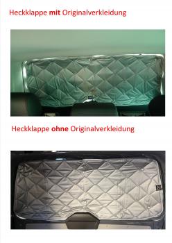 Thermomatte Heckklappe T5 / T6 / T6.1 ohne Originalverkleidung PREMIUM ohne Ausschnitt Wischer