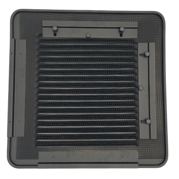 Preview: Lüftungsgitter VW Bus T6 Schiebefenster links - Fahrerseite EXCLUSIV BJ 2015-2019