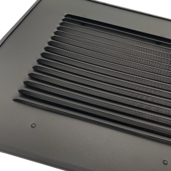 Preview: Detailansicht Kiemen auf der Vorderseite vom Lüftungsgitter