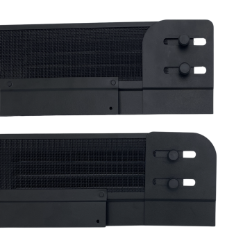 Detailaufnahme der verschiedenen Ecken