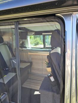 Preview: nsektenschutzgitter Moskitonetz für T5 / T6 / T6.1 Schiebetür - Detail