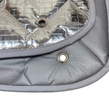 Detail Thermomatten innen grau / außen silber