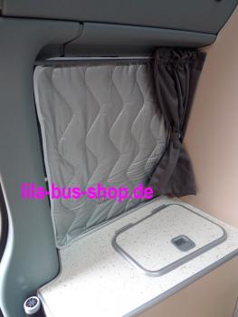 Thermomattenset Wohnraum Ford Nugget  6tlg. bis 2013 mit 2 Schiebefenster Mitte Premium