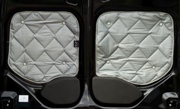 Thermomatten Ford Custom ab 2012 - 2023 Heck Flügeltür mit Heckscheibenwischer 2-tlg. Premium