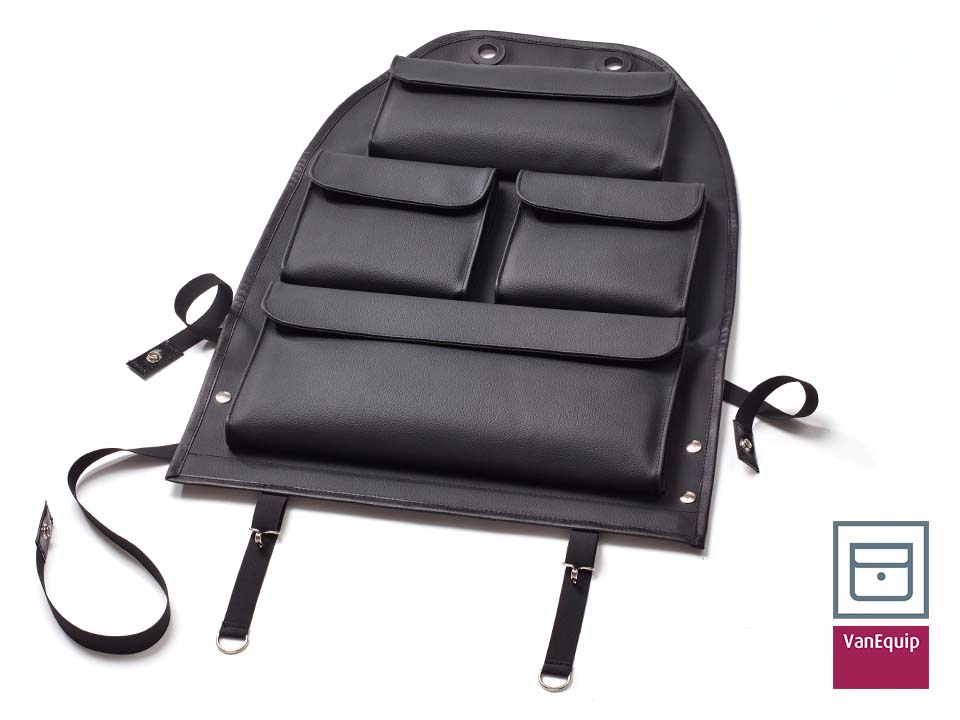 VanEquip Rücksitztasche Premium, schwarz für deinen Bus