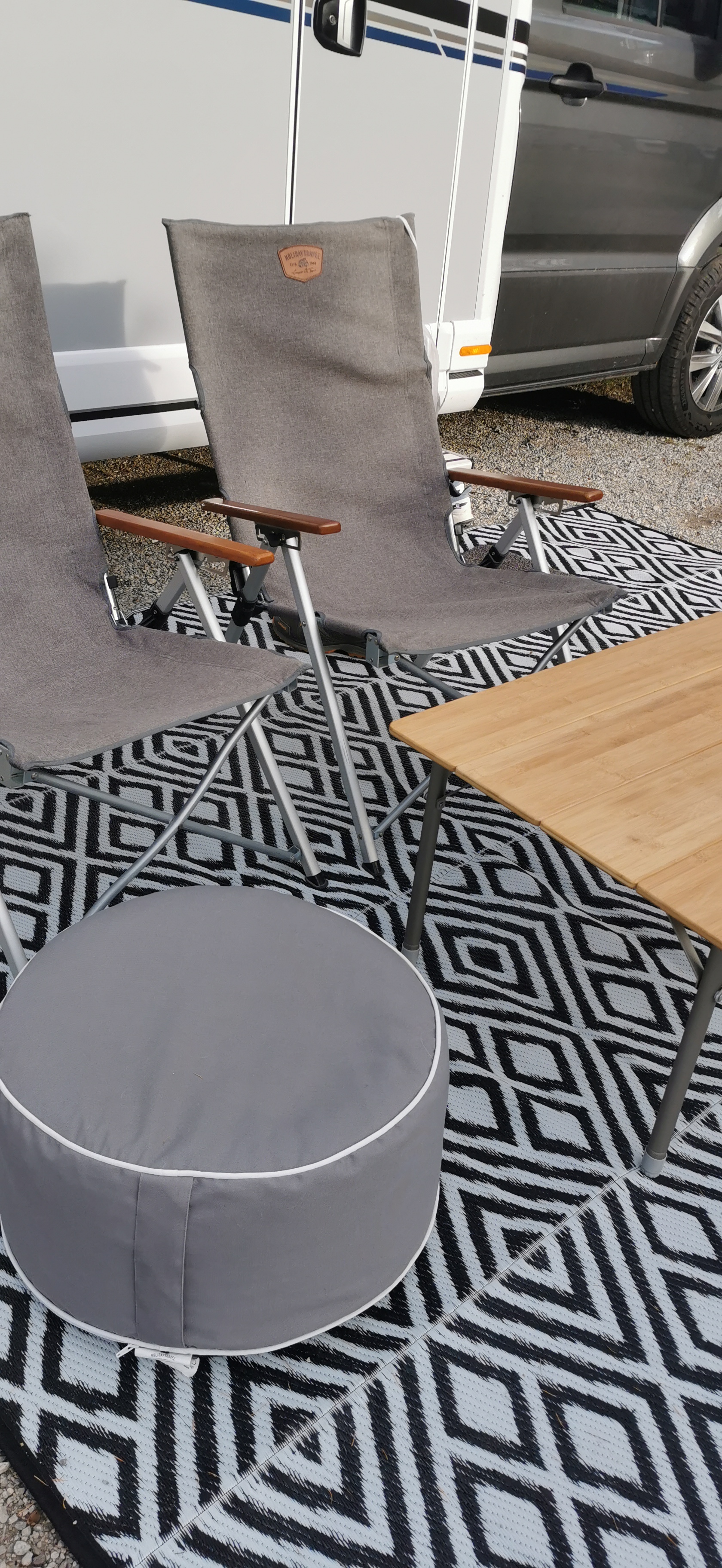 VANCHEMO Vorzeltteppich Camping Matte - Atmungsaktiv Mit Tragetasche