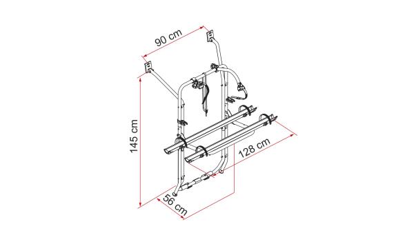 Fiamma Fahrradträger Carry Bike VW T5 #02096-17-