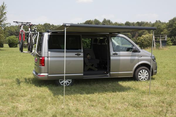 Komplettset Markise Fiamma F40van für T5 / T6 / T6.1 ohne C-Schiene (Beifahrerseite) #98655Z152