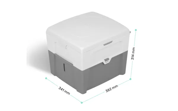 Trobolo Trenntoilette WandaGo mit Höhenverstellung
