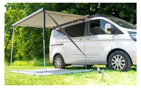 Sturmverspannung - zum Abspannen der Markise