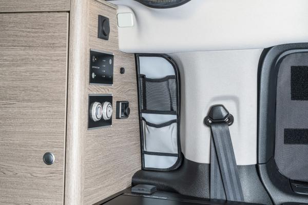 VanEquip Klettutensil kleines Fenster hinten links für Citroen Campster