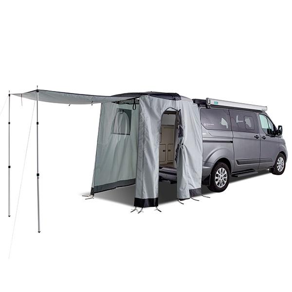 VanSpace Heckzelt Kombi für Ford Custom ab BJ 2014 - 09/2023 hellgrau