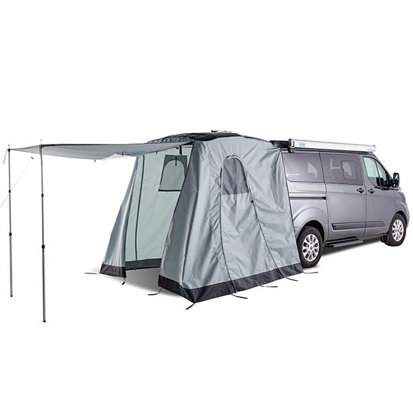 VanSpace Heckzelt Premium für Ford Custom ab BJ 2014 - 09/2023 hellgrau