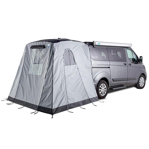 VanSpace Heckzelt Premium für Ford Custom ab BJ 2014 - 09/2023 hellgrau