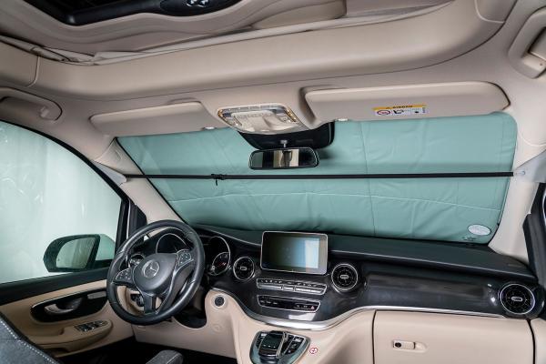 VanSpace Außenisolierung Fahrerhaus 3-teilig Mercedes Benz Marco Polo ab 2014 Magnetbefestigung