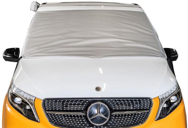 VanSpace Außenisolierung Fahrerhaus 3-teilig Mercedes Benz Marco Polo ab 2014 Magnetbefestigung