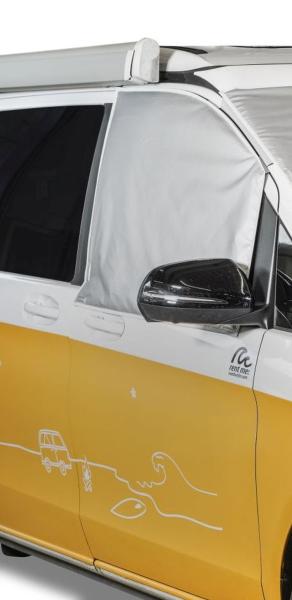 VanSpace Außenisolierung Seitenscheiben 2-teilig MB Marco Polo ab 2014 Magnetbefestigung