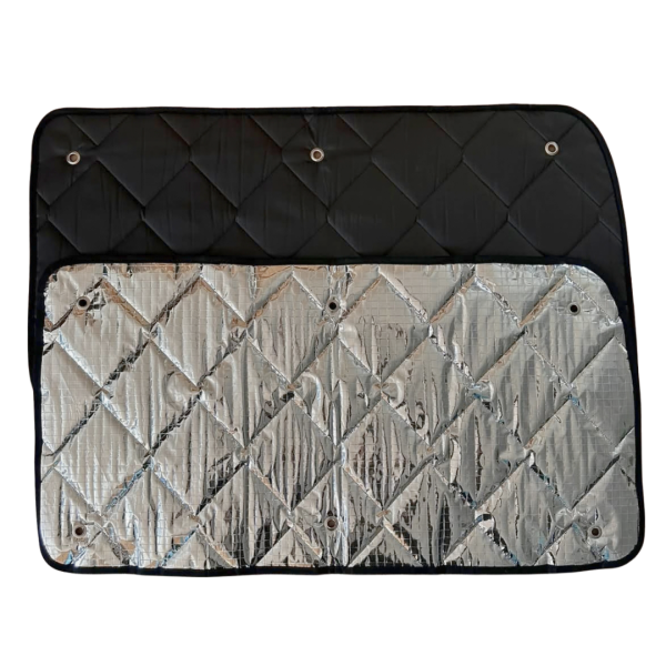 Thermomattenset Dark Edition PREMIUM Caddy Maxi Kofferraumbereich langer Radstand 2003 - 02/2020