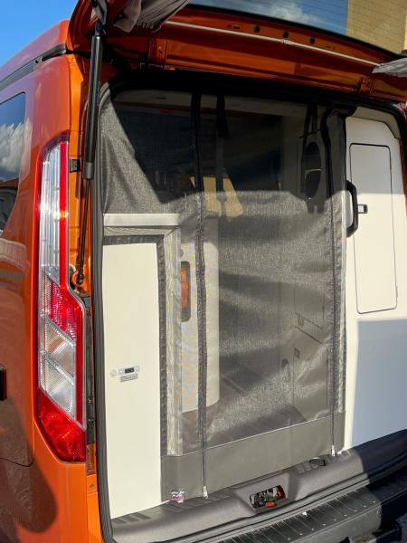 Insektenschutzgitter Moskitonetz Heckklappe Ford Nugget Custom (2014 - 09/2023) - PREMIUM