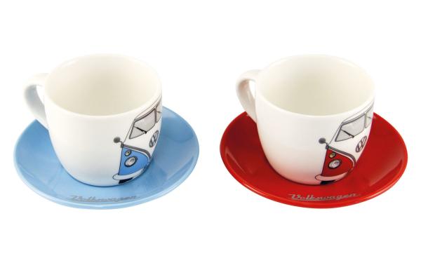 VW Collection Espresso-Tassen, 2er-Set, Bulli-Front
