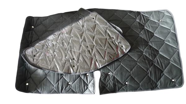 Thermomatten Premium VW T5 / T6 / T6.1 mit Originalverkleidung Komplettset - zum Konfigurieren - mit farbigem Einfassband