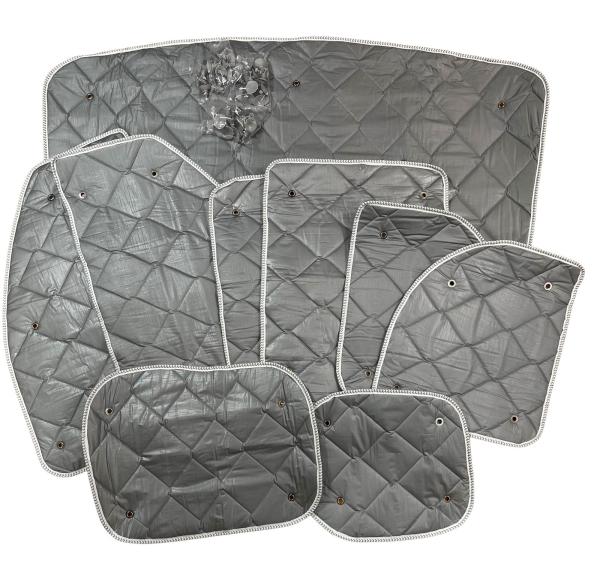Thermomatten Komplettset 9-teilig Renault Kangoo 2008-2021 mit Heckflügeltüren