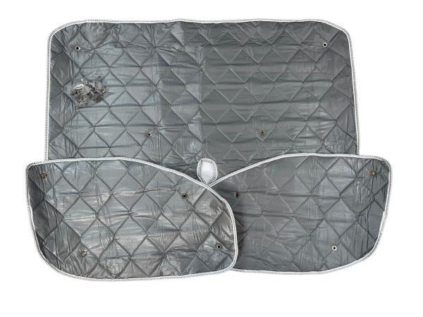 Thermomatten Komplettset 8-teilig für Ford Custom 2012 - 2023 langer Radstand für Heckklappe