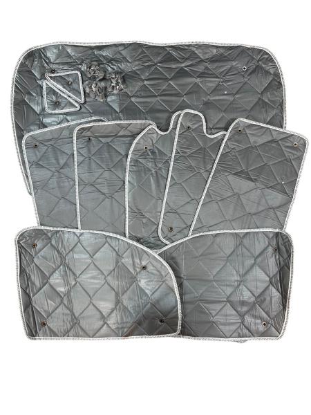 Thermomatten Komplettset 8-teilig Mercedes Vito / Viano 2004 - 2015 kurzer Radstand für Heckklappe