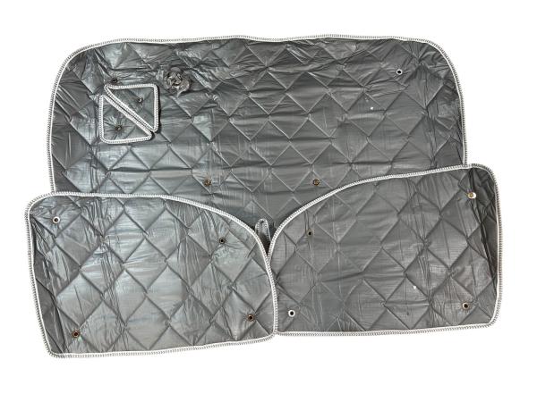 Thermomatten Komplettset 8-teilig Mercedes Vito / Viano 2004 - 2015 kurzer Radstand für Heckklappe