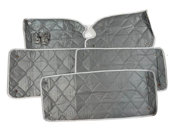 Thermomatten Komplettset 8-teilig Mercedes Vito / Viano 2004 - 2015 kurzer Radstand für Heckklappe
