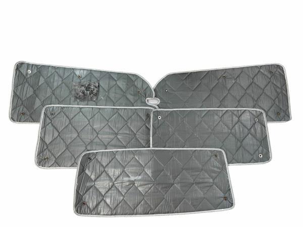 Thermomatten Standard Mercedes Vito / Viano Komplettset 8-teilig  2003 - 2014 extralang für Heckklappe
