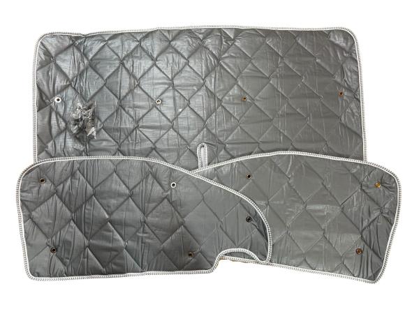 Thermomatten Komplettset 8-teilig Citroen Berlingo / Peugeot Partner/Rifter / Opel Combo ab 2018 kurzer Radstand für Heckklappe