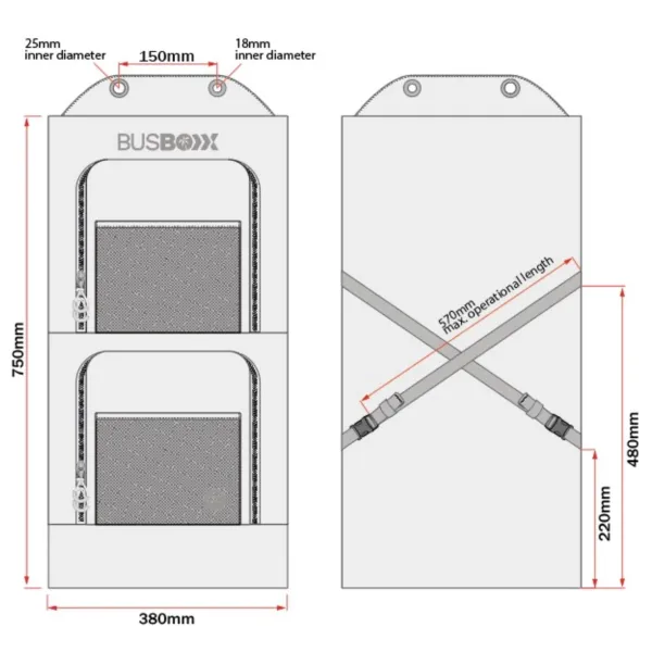 MAße Seatboxx