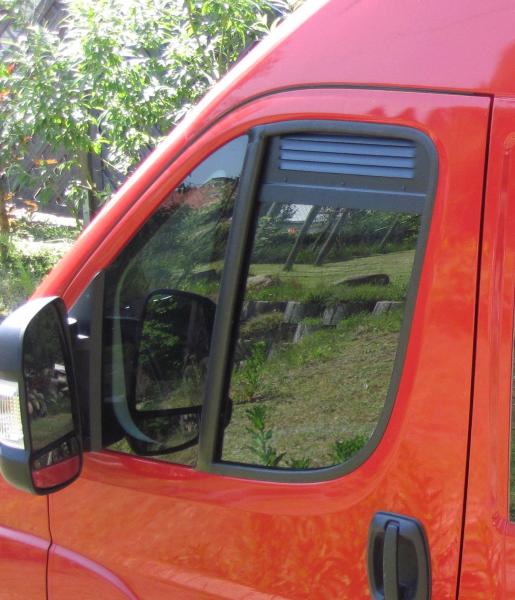 Lüftungsgitter Türfenster für Fiat Ducato 2006-2023 Auto Be- & Entlüft