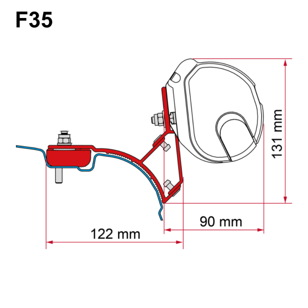 Fiamma Adapter 98655R004
