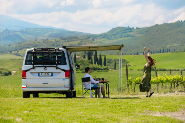 montierte Markise F40van