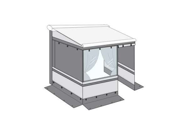 Fiamma Privacy Room CS light für F35pro 2,70 - Anbauhöhe 180 -220 cm