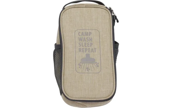 Washbag Kulturbeutel small beige