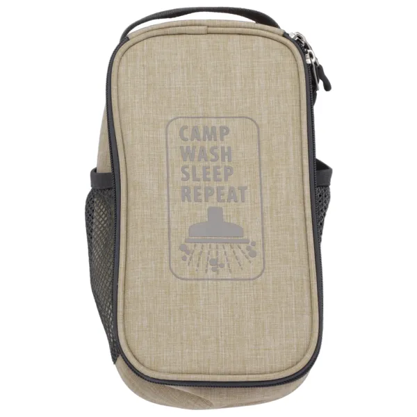 Washbag Kulturbeutel small beige
