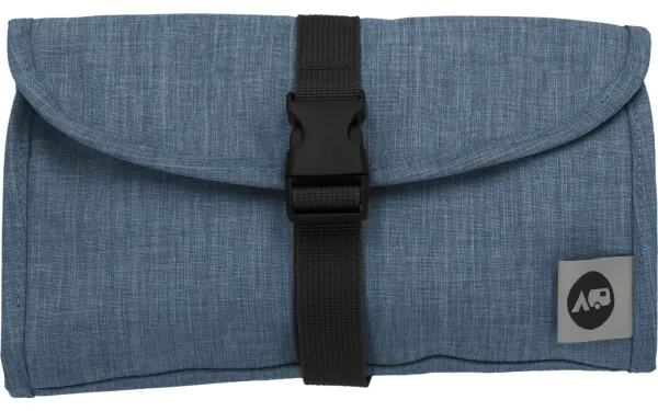 Washbag Kulturbeutel faltbar blau