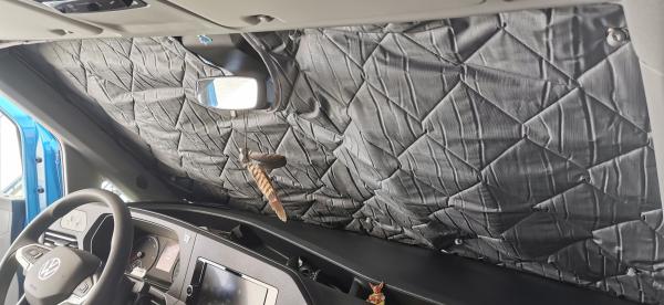 Thermomatten Premium VW Caddy 5 ab 11/2020 / Tourneo Connect ab 05/2022 - zum Konfigurieren - mit farbigem Einfassband