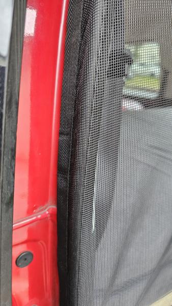 Moskitonetz, Insektenschutzgitter Caddy 5 Heckklappe, Magnetbefestigung